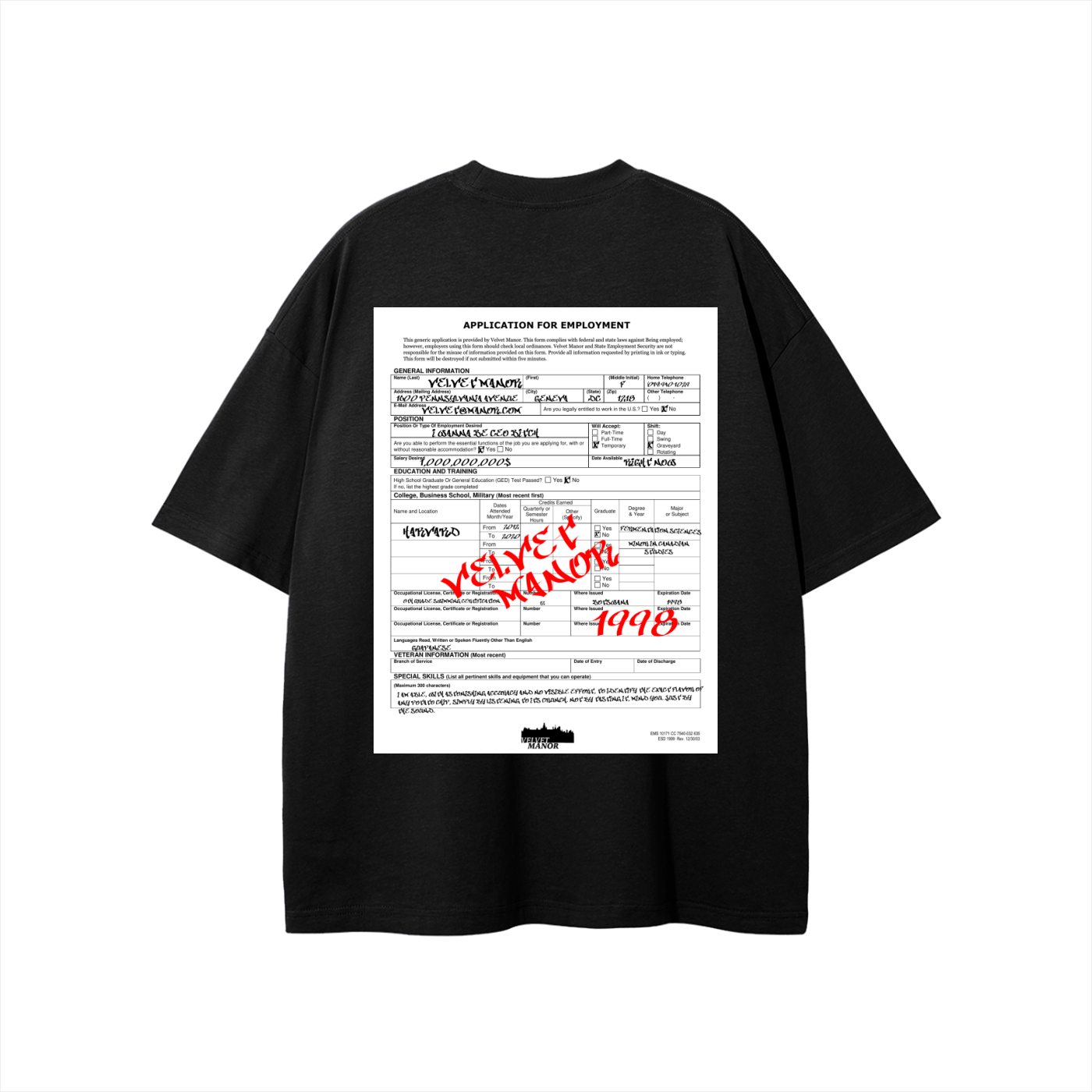 Job App T-shirt