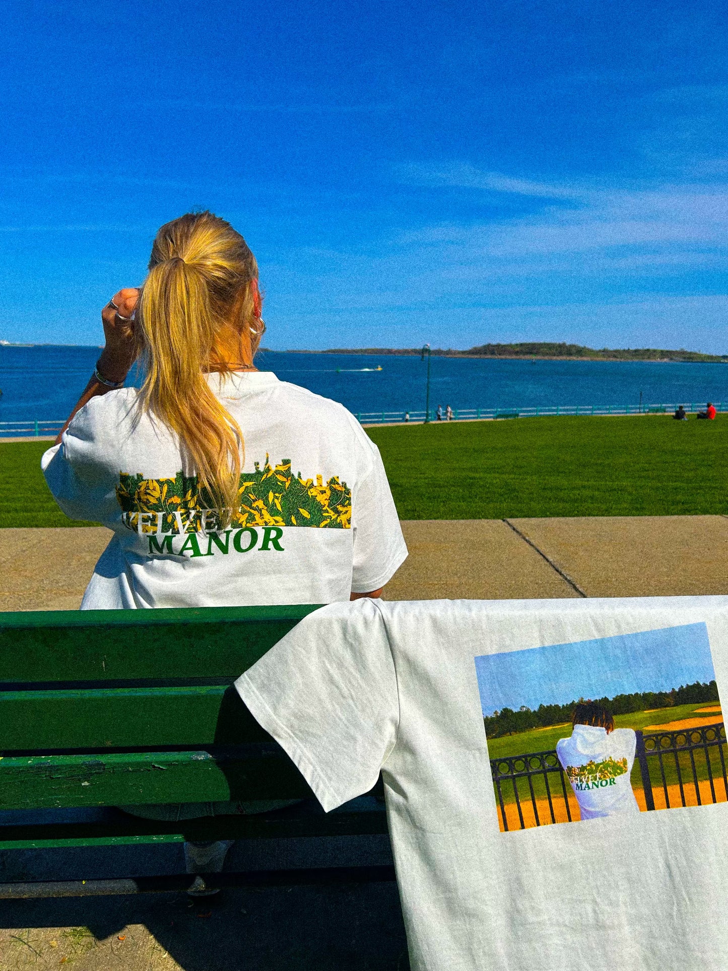 Henny Green Back T-shirt