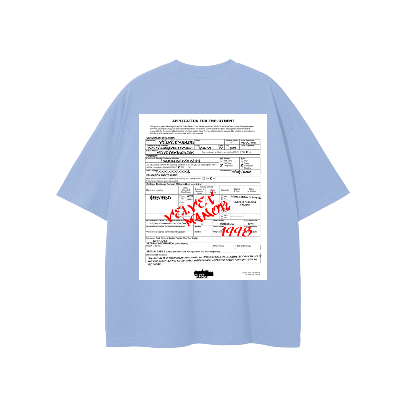 Job App T-shirt