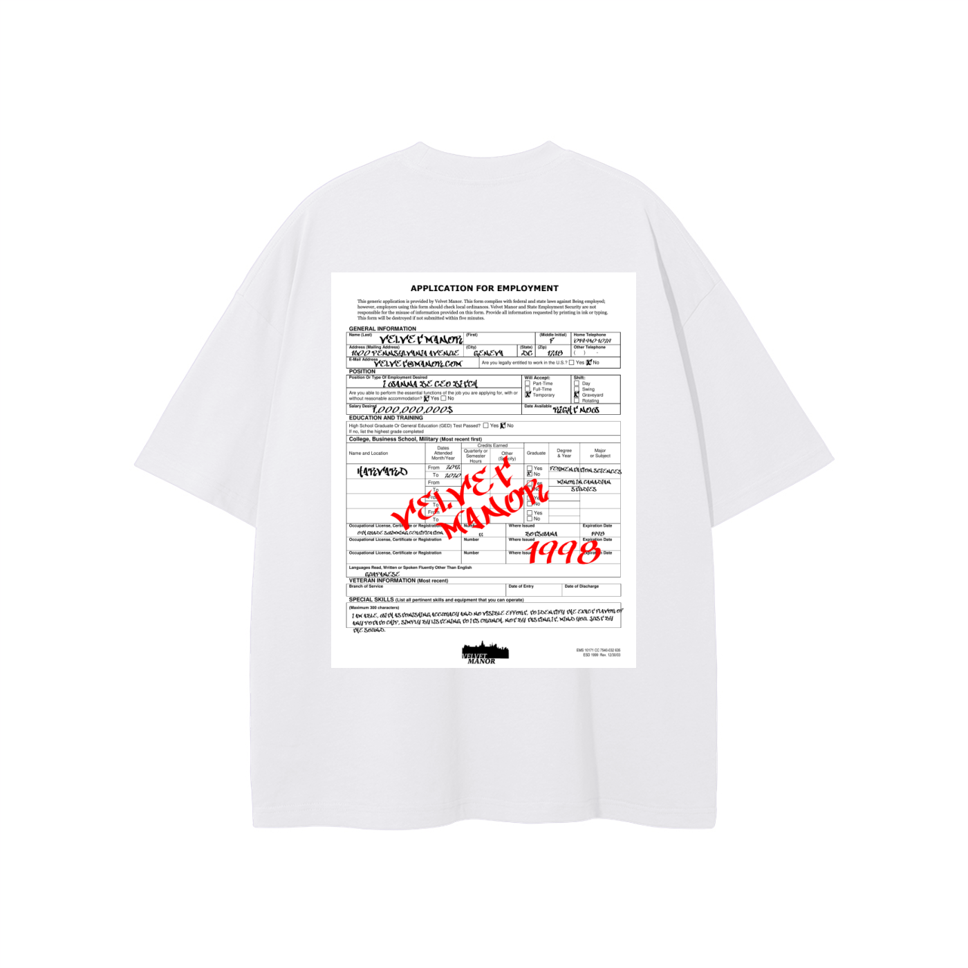 Job App T-shirt